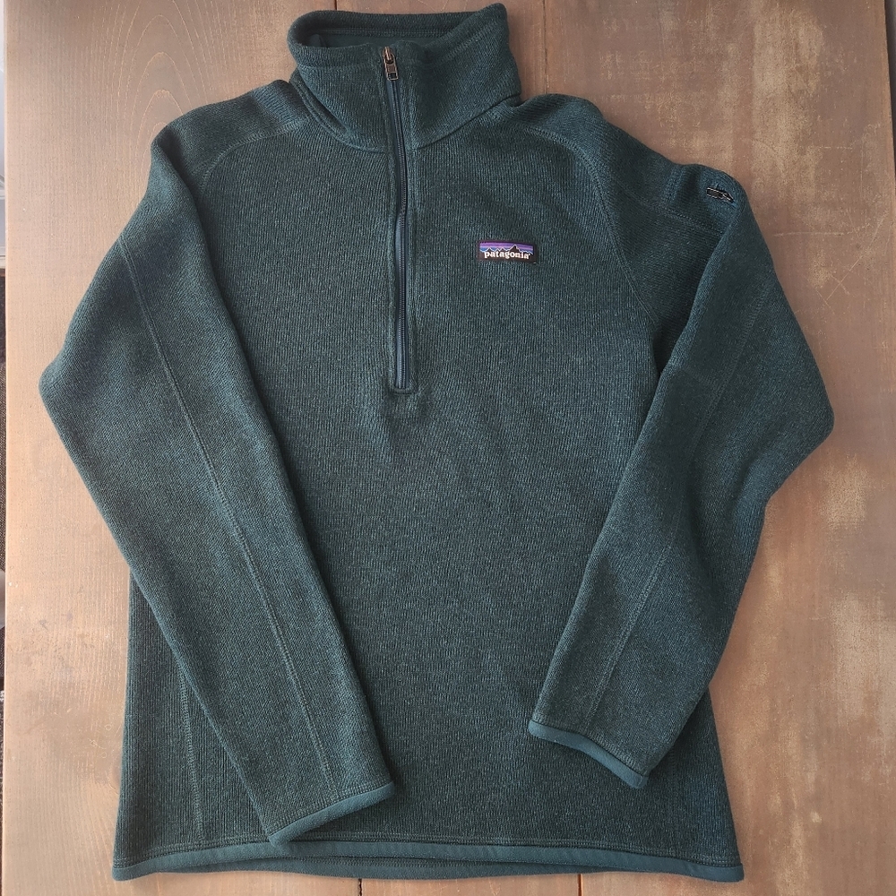 Patagonia Better Sweater 1/4 Zip Women's Fleece Sweater - Size Medium - Picture 1 of 15